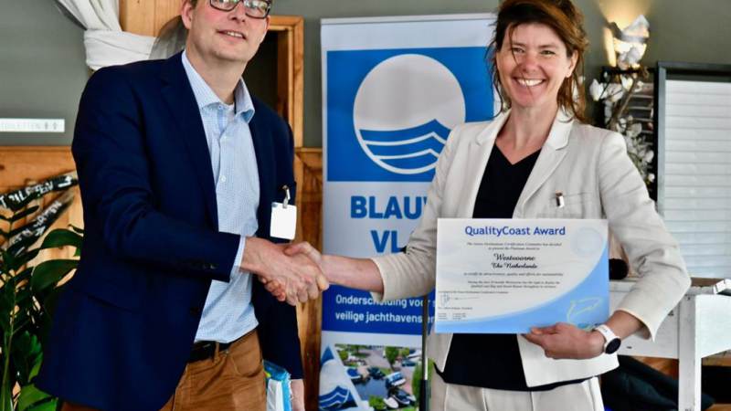 Westvoorne bekroond met QualityCoast Platinum Award