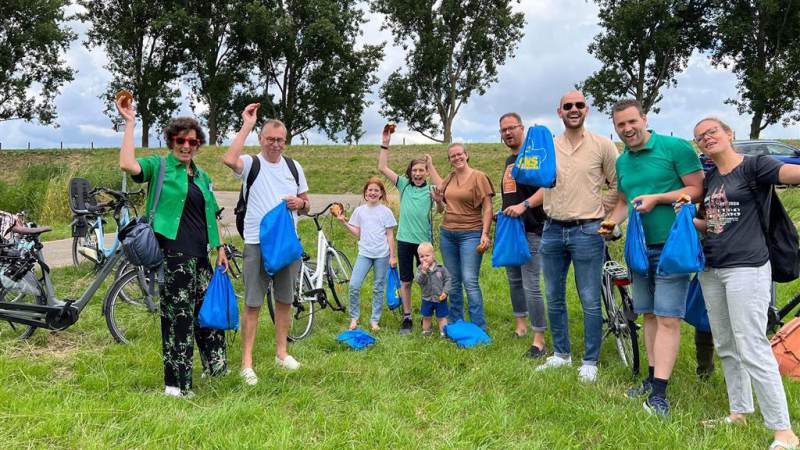 Raadsleden PvdA doen mee aan fietspuzzeltocht
