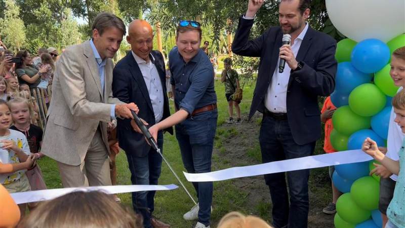 Natuurspeeltuin Park Waterland officieel geopend