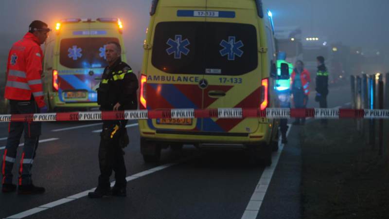 Voetganger overleden na aanrijding Maasvlakteweg