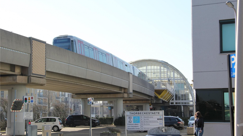 Subsidie voor renovatie metrostation Spijkenisse Centrum