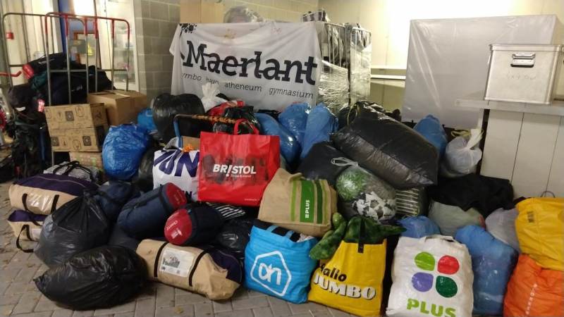 Inzamelingsactie Maerlant voor slachtoffers aardbeving