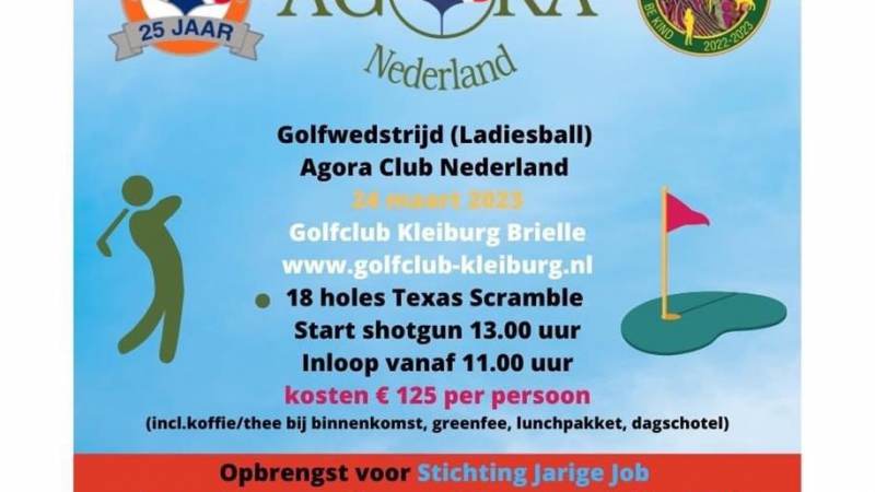 Golftoernooi en clinic voor Stichting Jarige Job! 