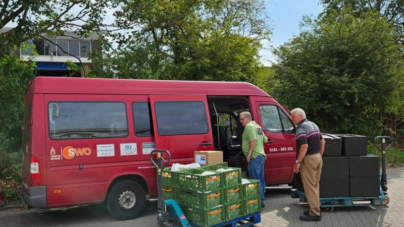 SWO Spijkenisse bezorgt al jaren voedselpakketten 