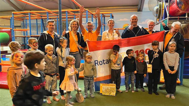 Rotaryclub organiseert middag voor Oekraïense kinderen