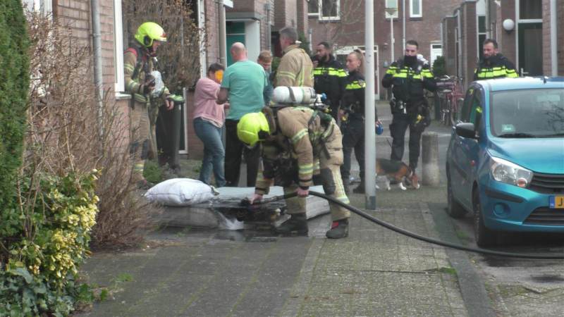 Matras vat vlam in woning in Spijkenisse