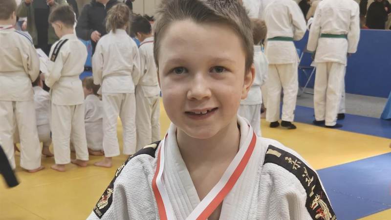 Casper van Geest zilver bij Happy Judo Kids