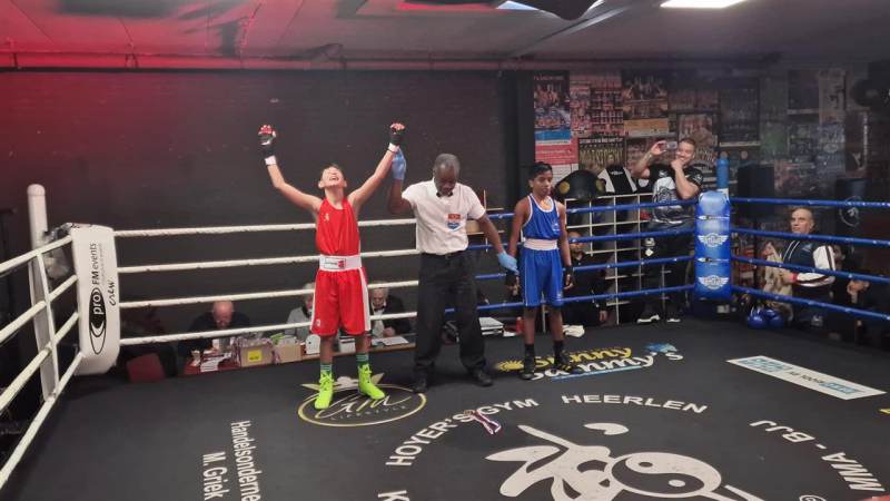 Briellenaar Ray (13) pakt Zuid-Nederlandse bokstitel