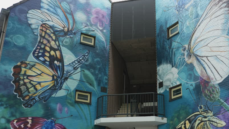 Wandeling langs kunstwerken in de wijk Waterland in Spijkenisse