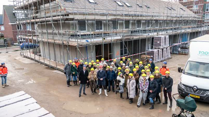 Feestelijke bijeenkomst rond start bouw Nieuwe Vesting Fase 3B-2