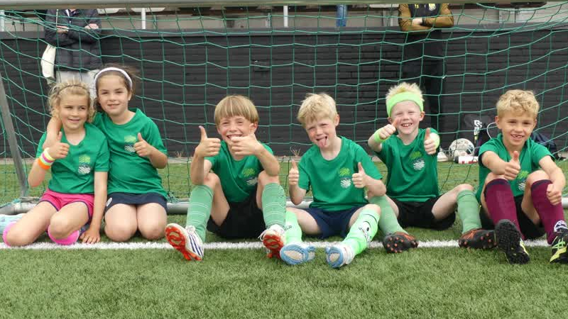 Pilot 4x4-toernooi voor groep 4 bij VV Nieuwenhoorn