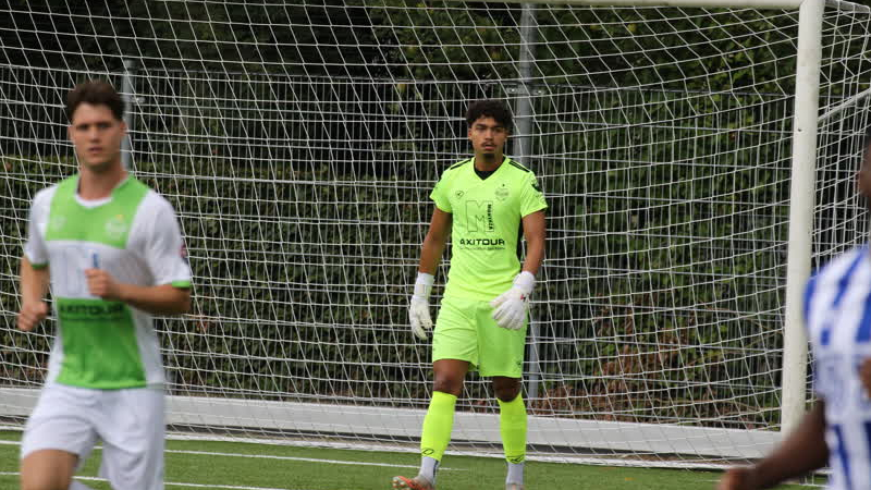 Spijkenisse-doelman Tyrell Richardson opgeroepen voor nationale team Sint Maarten