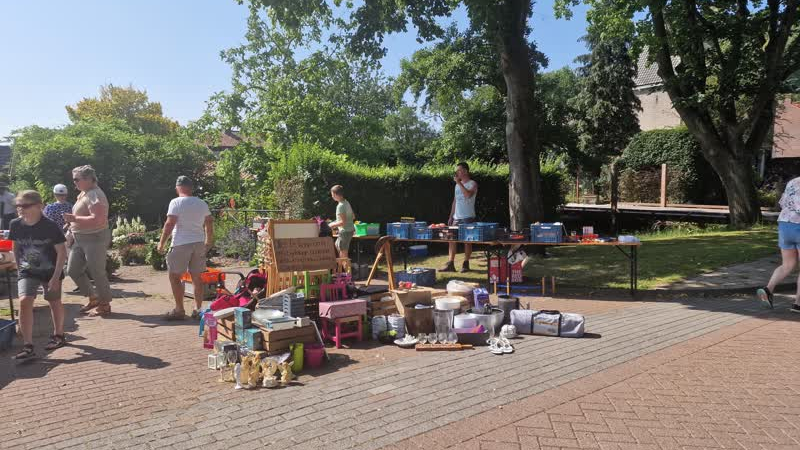 Tropische tuintjesmarkt in Abbenbroek