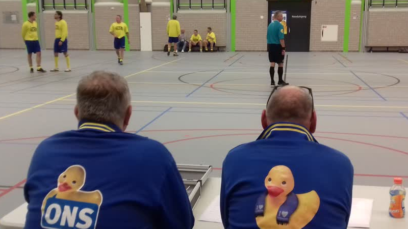 Traditioneel ONS zaalvoetbaltoernooi: ‘Een toernooi met alleen maar derby’s