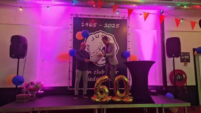 Judoclub Zuidland-Heenvliet viert 60-jarig jubileum en kijkt vooruit naar de toekomst