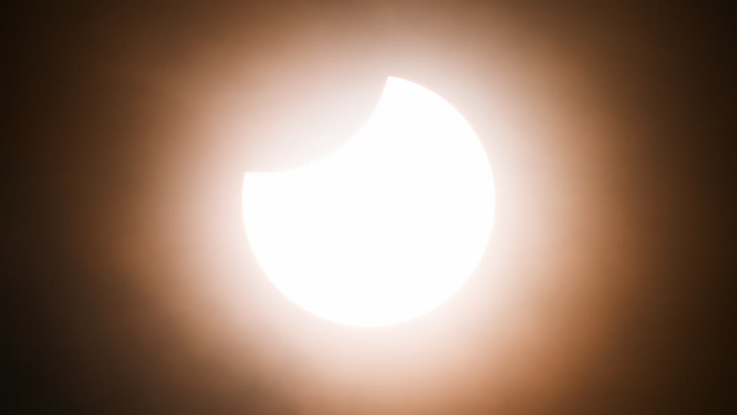 Gedeeltelijke zonsverduistering op 29 maart 2025