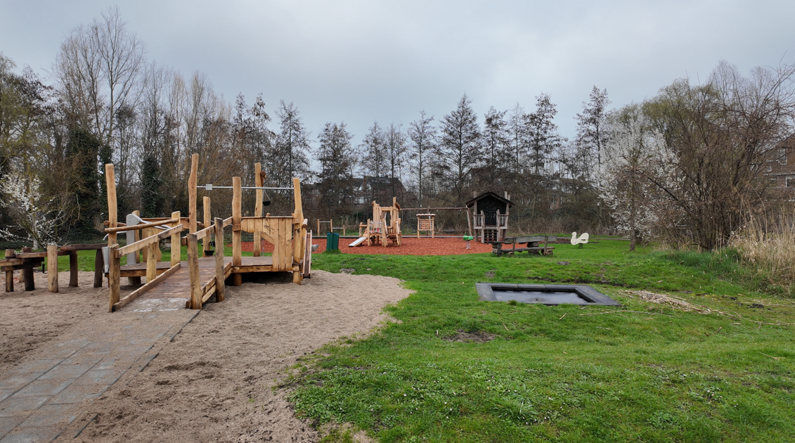 Speeltuin Wilde Weide Speelbos na grote verbouwing bijna weer open