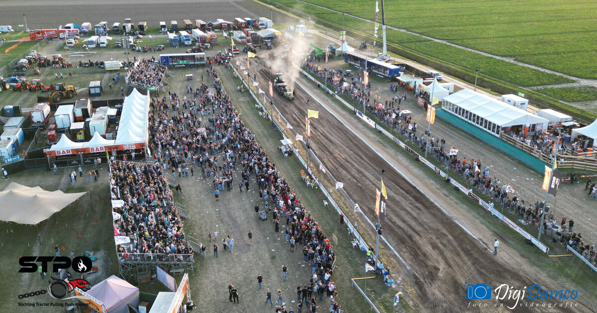 Tractor Pulling Oudenhoorn pakt groots uit tijdens 25e editie