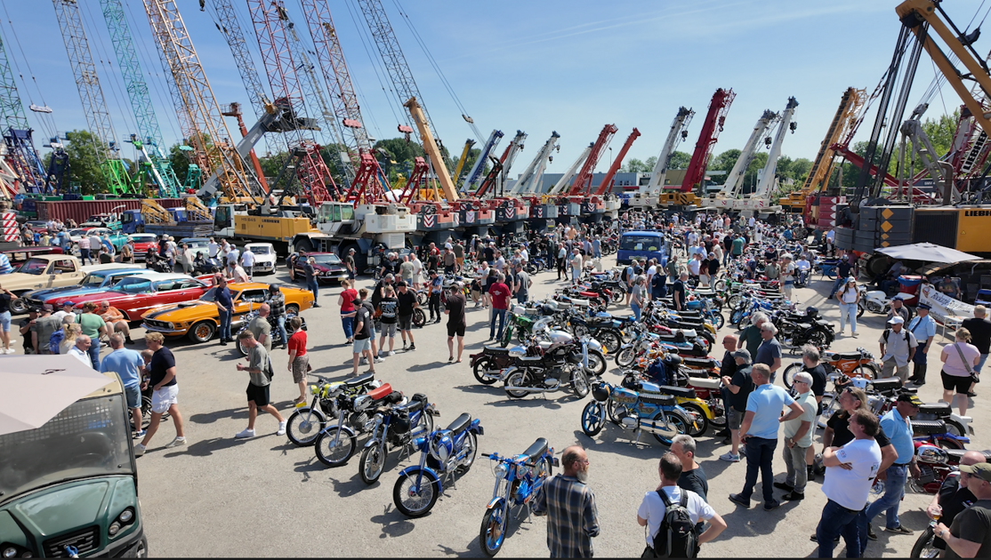 Honderden Zündapps bij meeting Vierpolders