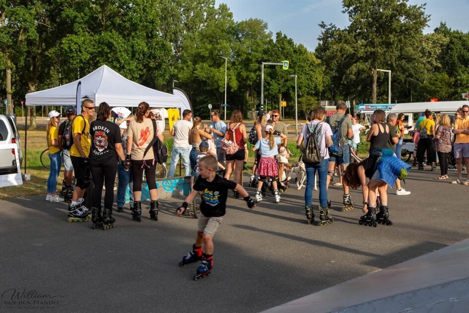 Skatetocht Rollervoetsluis onder ideale omstandigheden verlopen