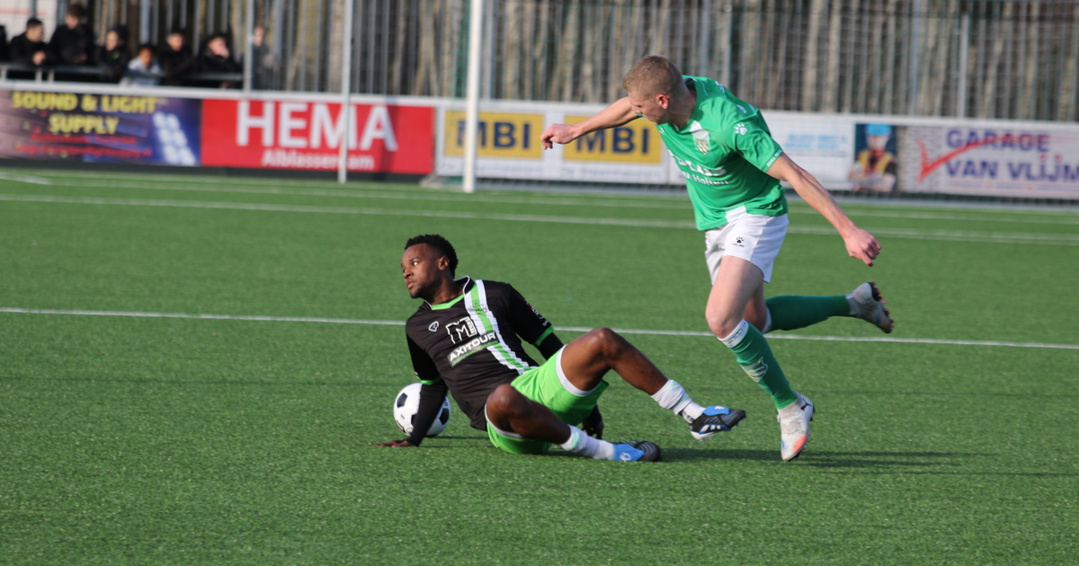 VV Spijkenisse grijpt naast punt in Nieuw Lekkerland