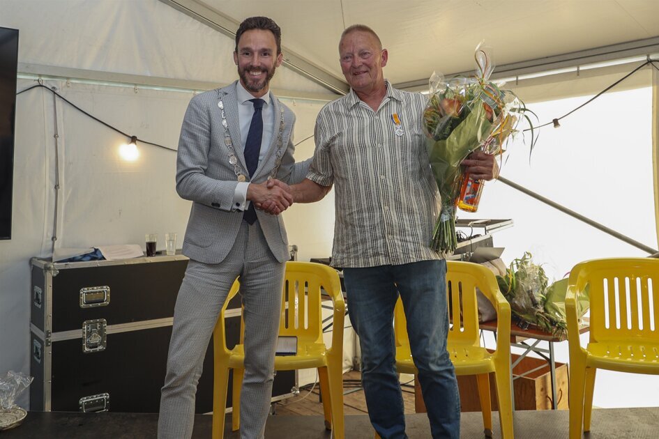 Koninklijke onderscheiding voor Peter van Heijst uit Brielle