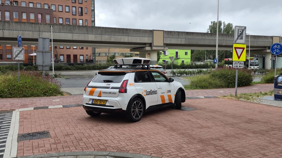 Scanauto controleert sinds 1 juni gebieden betaald parkeren in Nissewaard