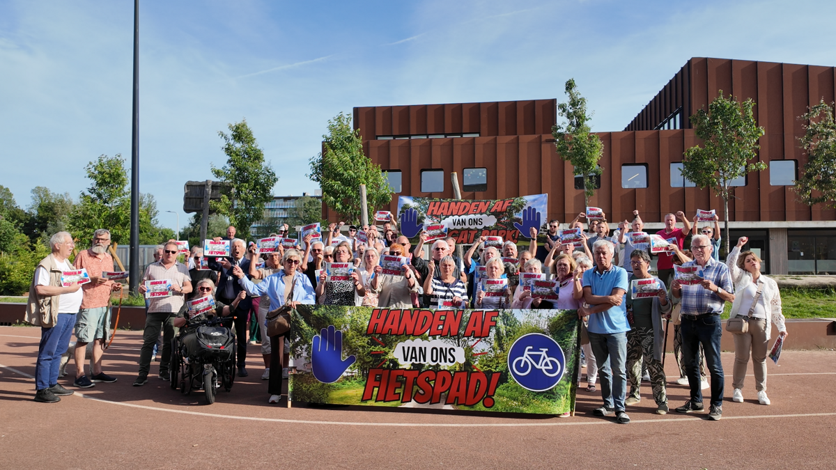 demonstratie protest Zeegat