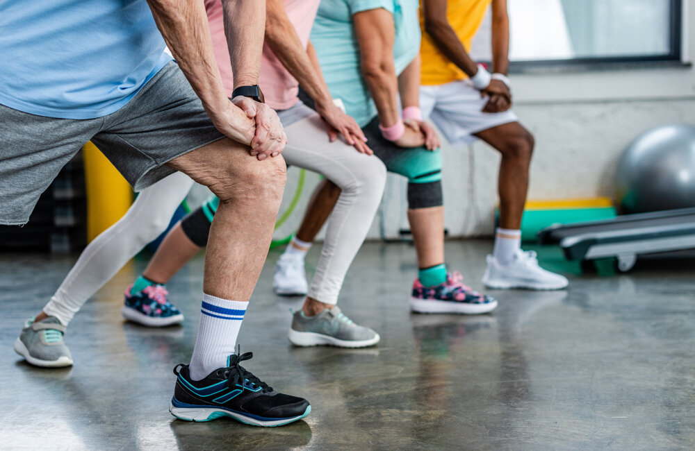 Fitheidstest voor 55 plussers senioren sport