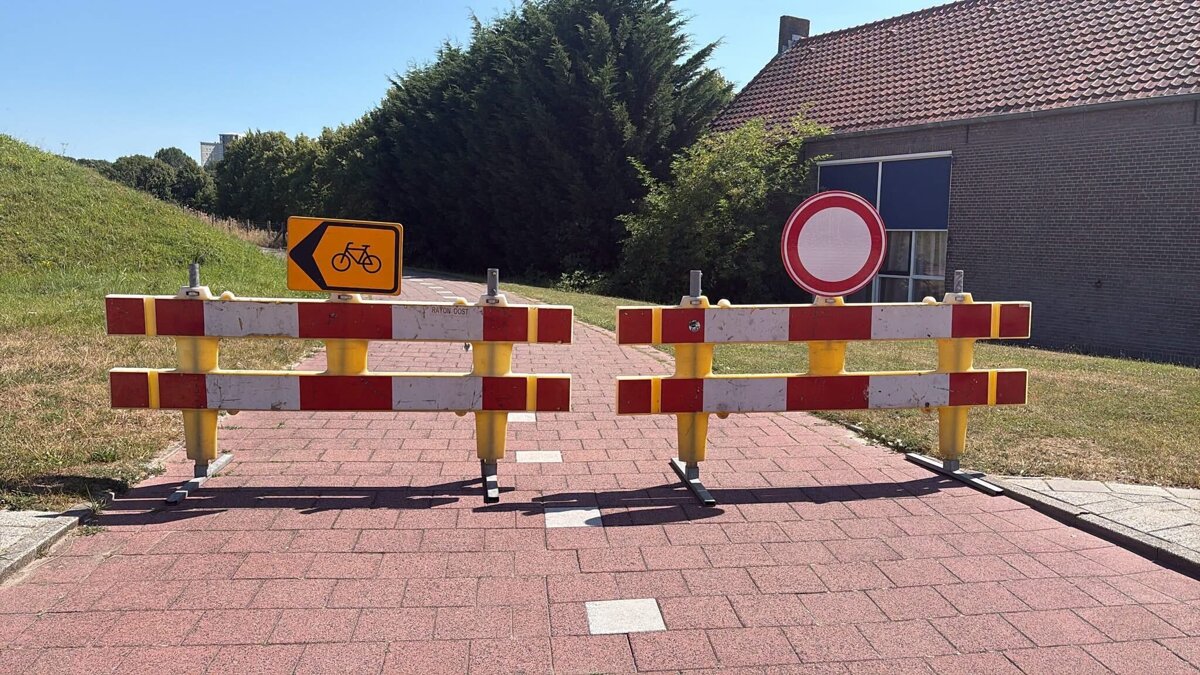 Scheuren fietspad Spijkenisse 2