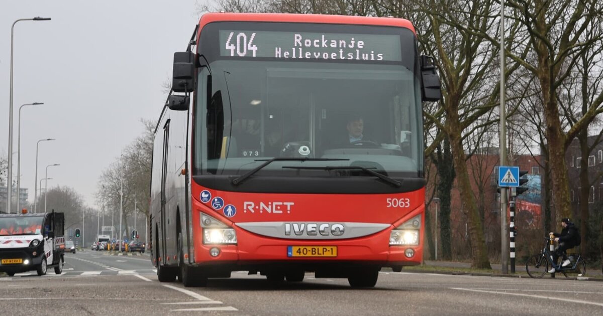 Werkzaamheden tussen Oostvoorne en Rockanje: wegen afgesloten, buslijnen omgeleid