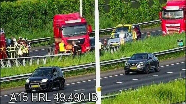 Ongeval A15 07-07-2026