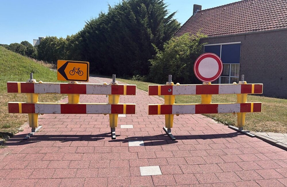 Scheuren fietspad Spijkenisse 2