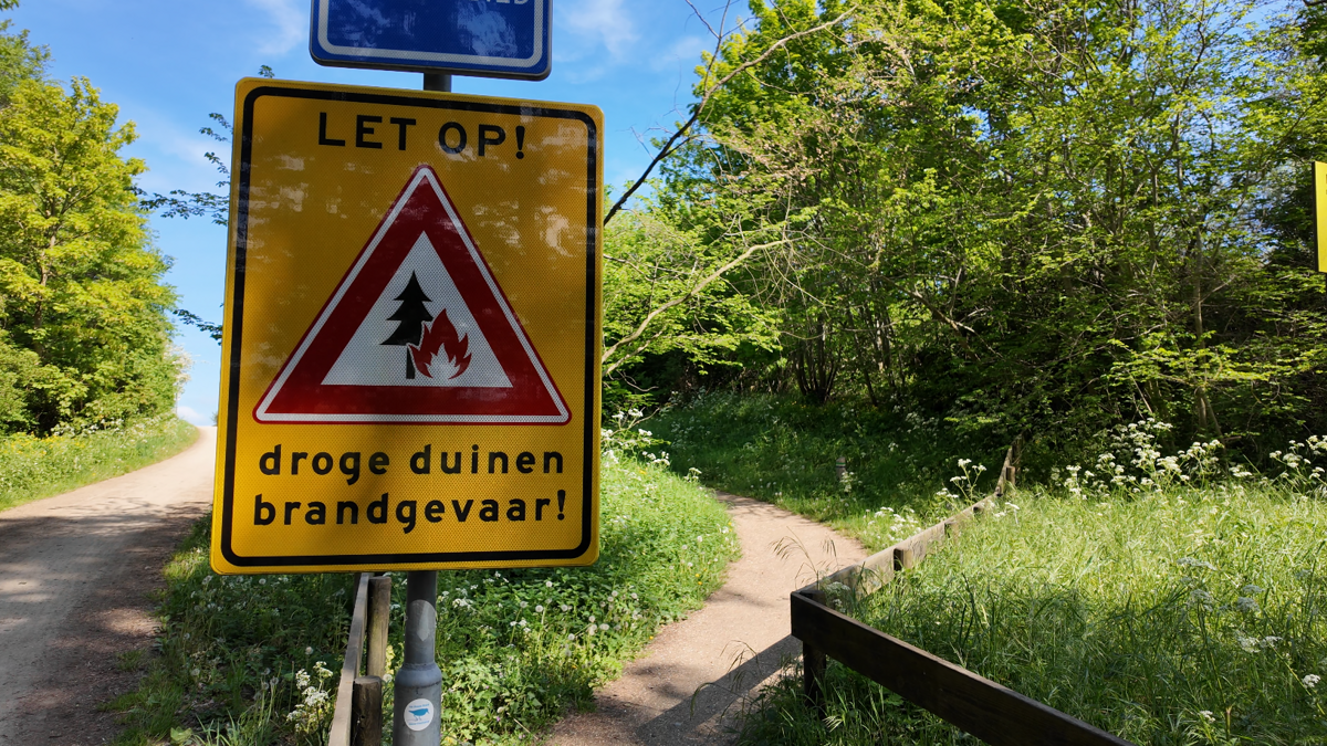 Duinbrand brandrisico