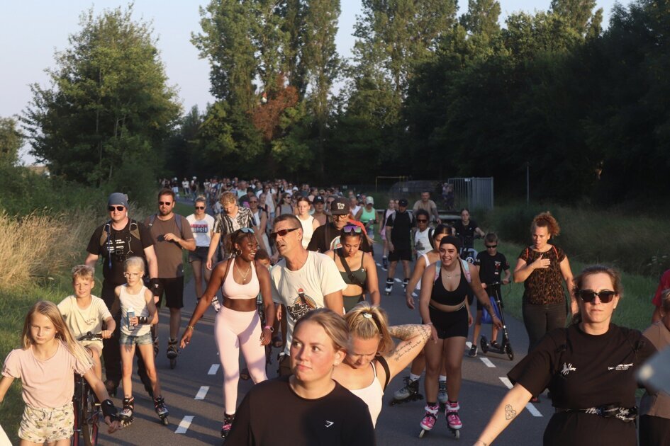 Skatetocht Rollervoetsluis dit jaar terug met vier edities: ‘Voor de eerste avond al meer dan 130 aa