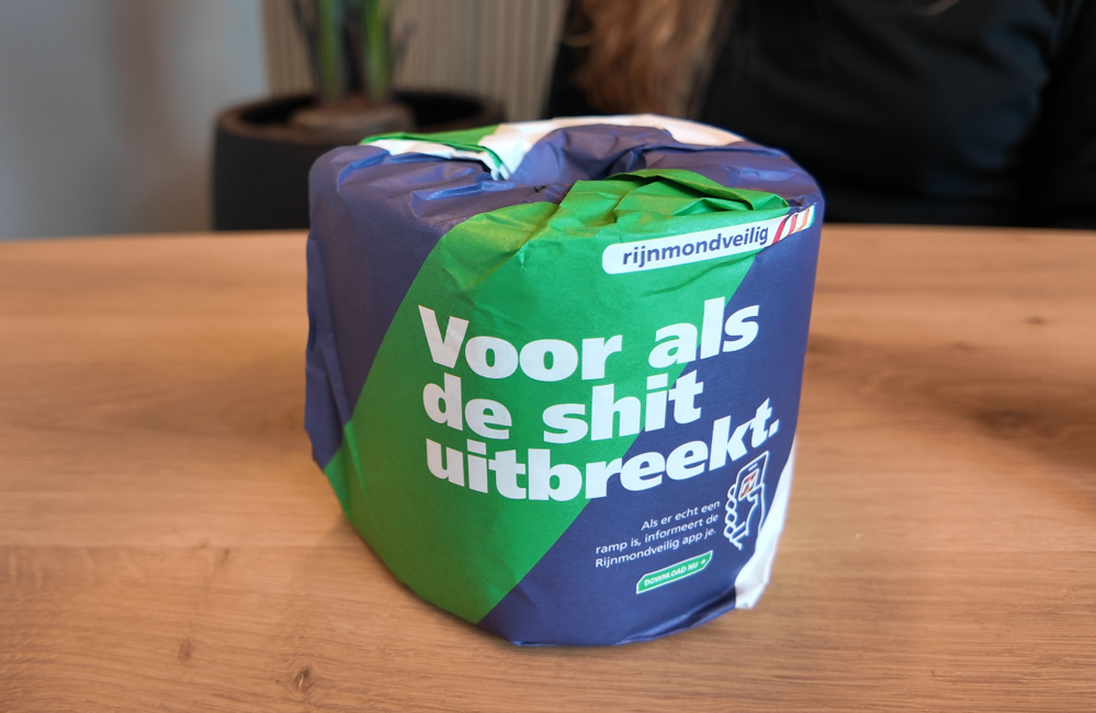 wc rol noodpakket VRR Rijnmondveilig