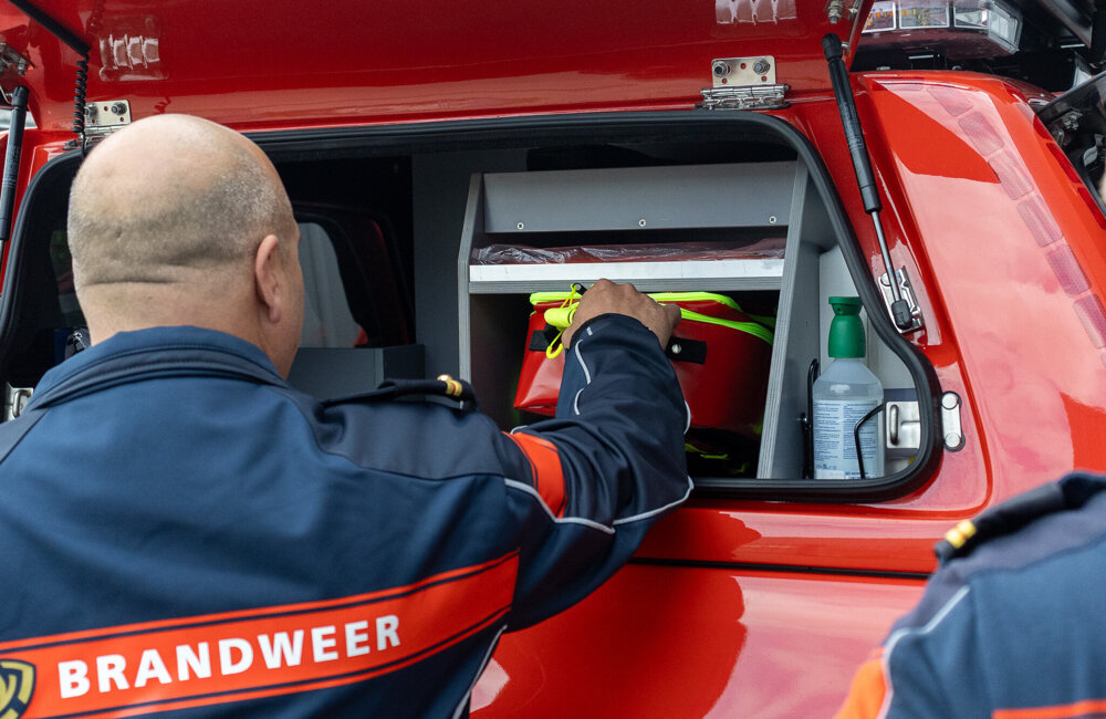 Stockfoto brandweer
