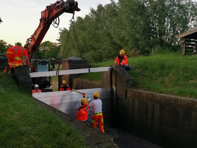 Brielse Poort in Hellevoetsluis afgesloten vanwege jaarlijkse controle