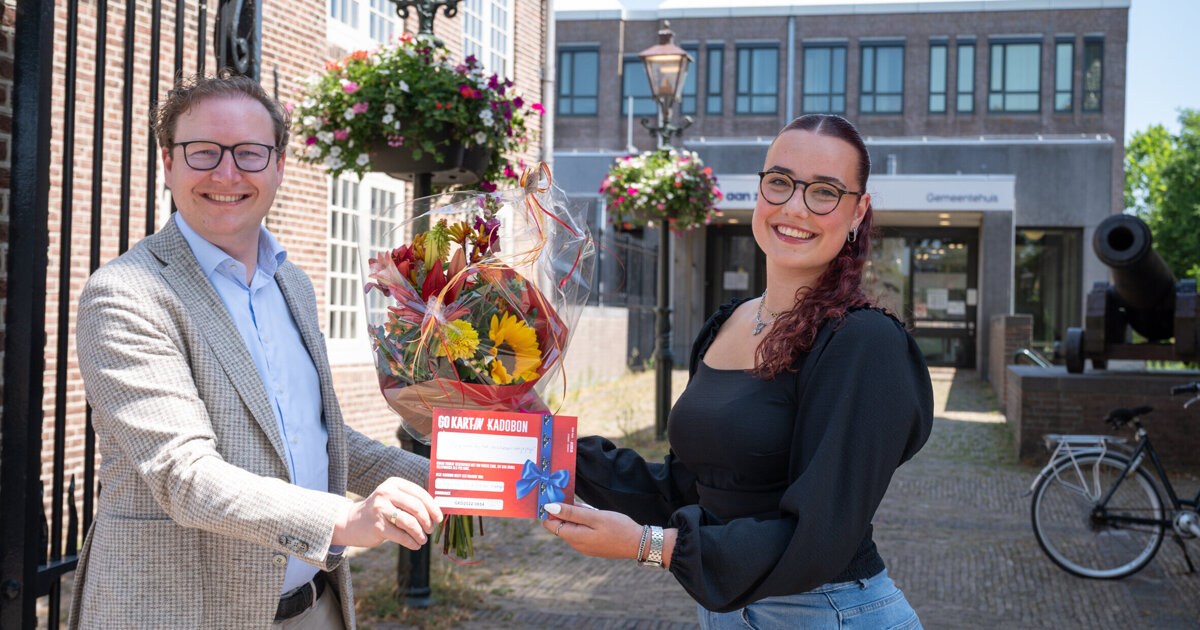 Marith Oudwater wint prijs uit Rijbewijsbox in Voorne aan Zee