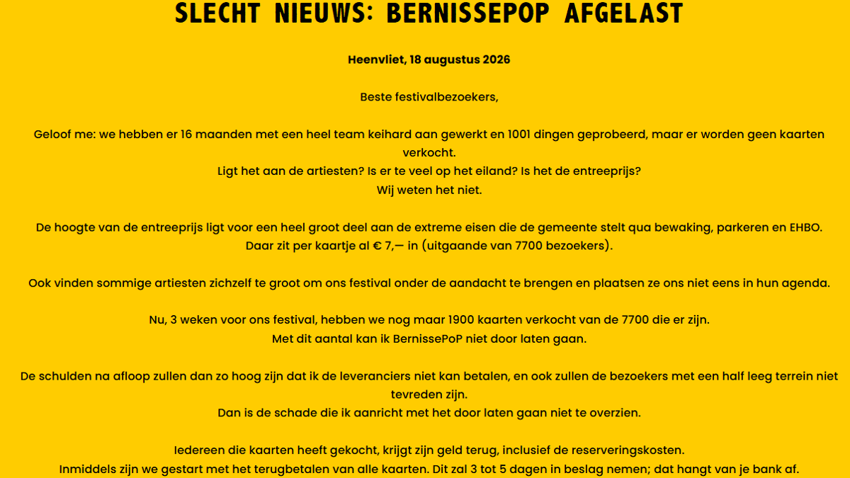 bernissepop