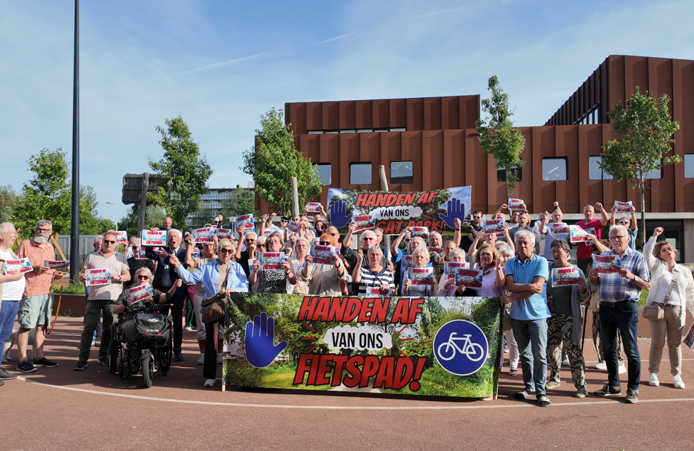 demonstratie protest Zeegat