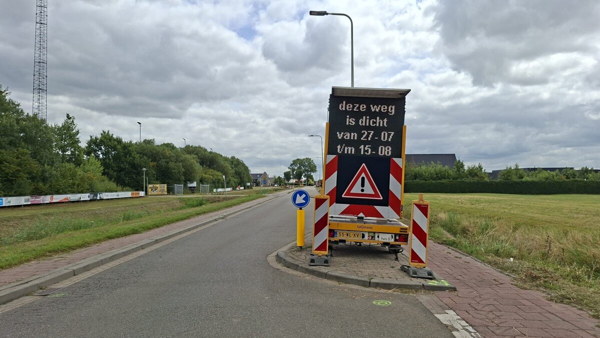 Werkzaamheden Kerkweg Zuidland