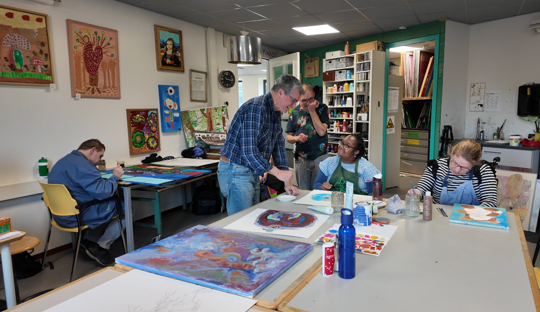 Atelier De Kwast doet mee aan Kunstroute Nissewaard