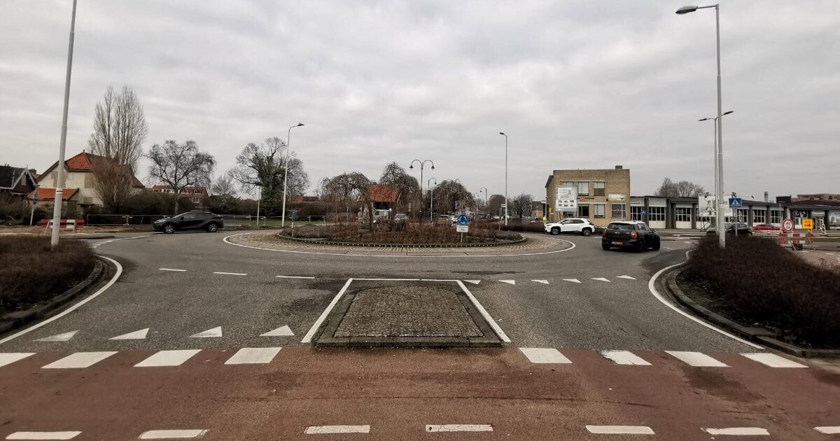 Werkzaamheden rotonde Amnesty Internationallaan/ Rijksstraatweg vandaag gestart