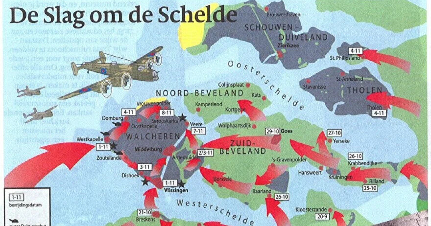 Lezing over de Slag om de Schelde: ‘Een stukje geschiedenis dichtbij’
