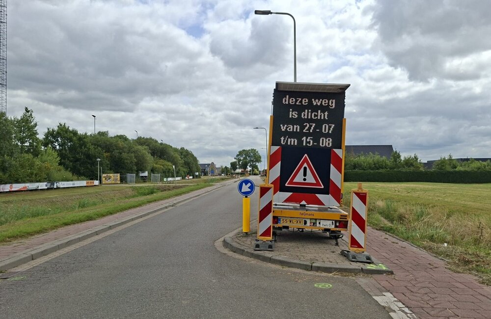 Werkzaamheden Kerkweg Zuidland