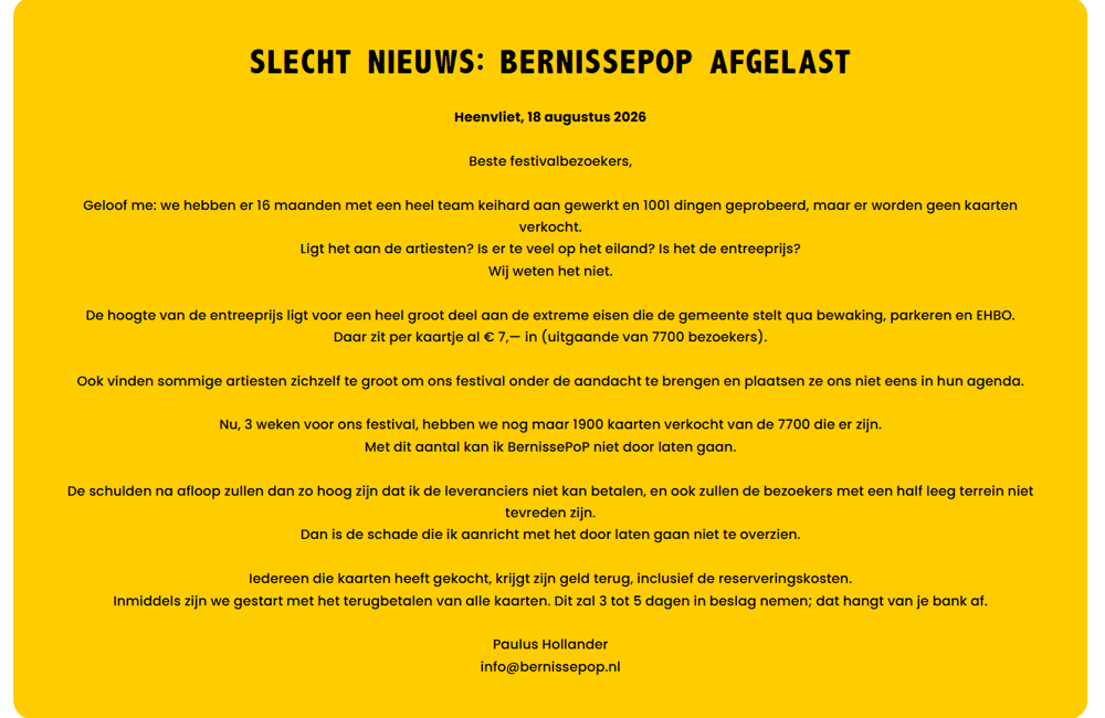 bernissepop