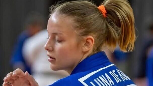 Judoka Luna de Kock foto