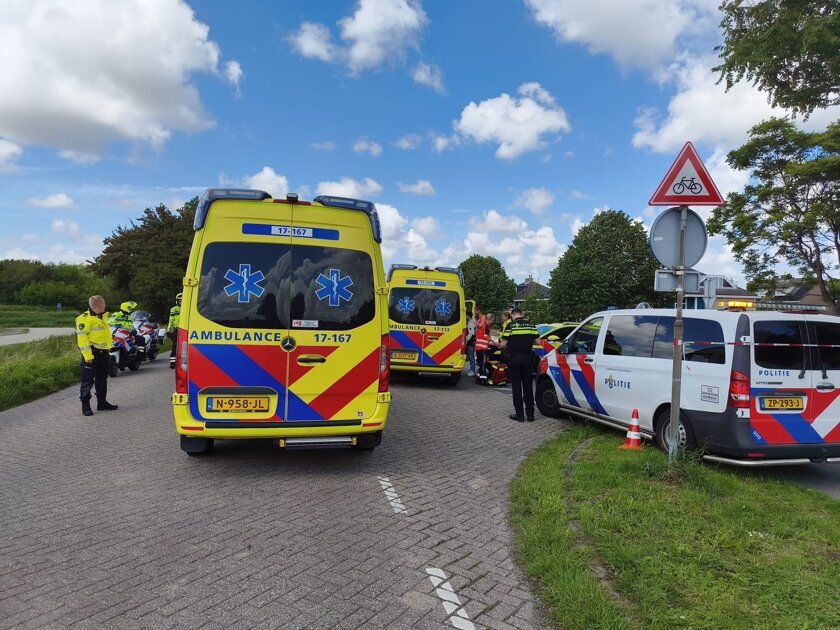 MMT ingezet bij verkeersongeval in Brielle