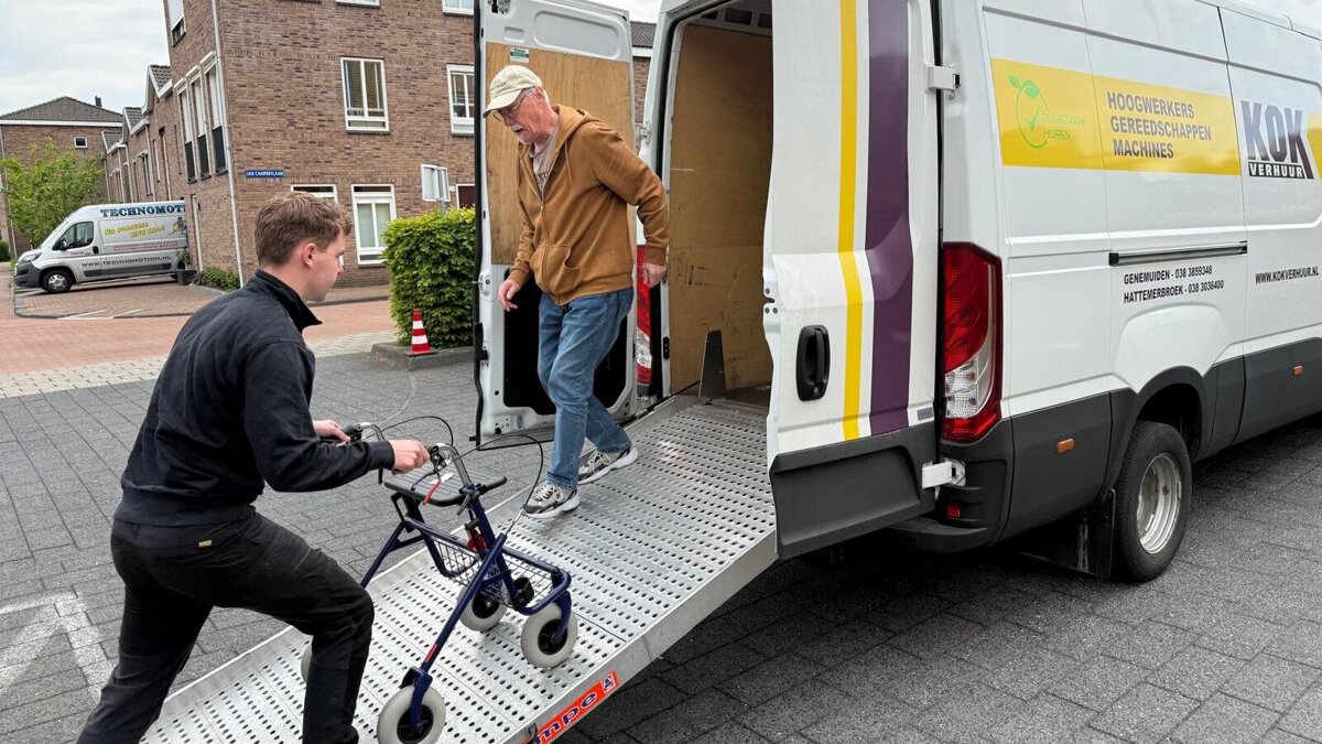 Rollatorwerkplaats voor Oekraine